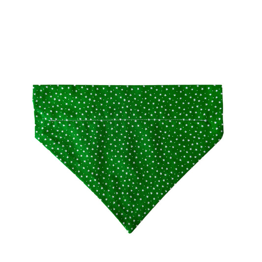 Bandana Sêr Gwyrdd | Green Stars Bandana